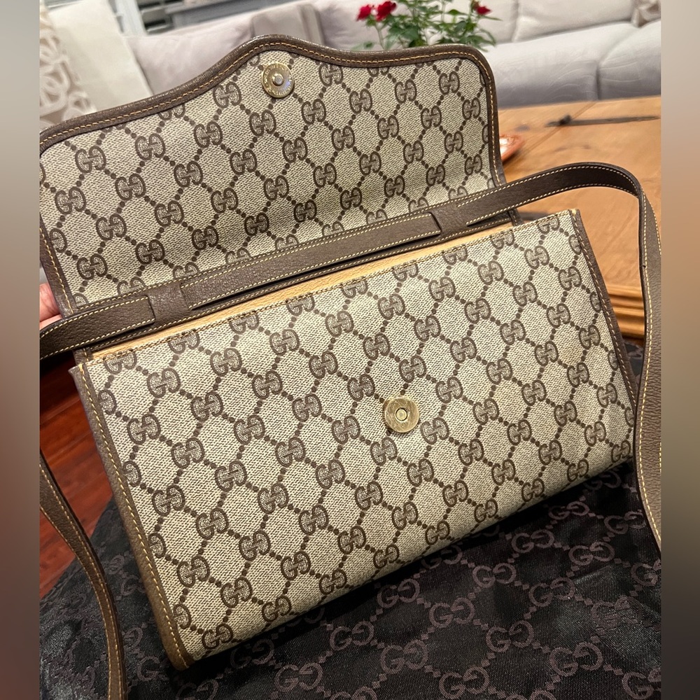 Gucci Vintage Shoulder Bag w/ Dust Bag & COA EUC - Picture 5 of 17